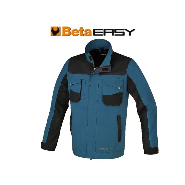 7909P LWERKJAS, PETROL BLAUW