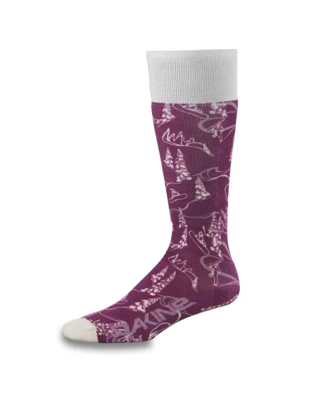 DAKINE WOMEN'S FREERIDE SOCK  GRAPEVINE