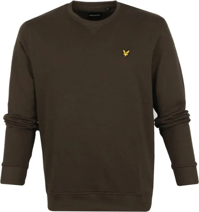 Lyle & Scott Olijfgroene Trui Klassieke en tijdloze stijl Green Heren