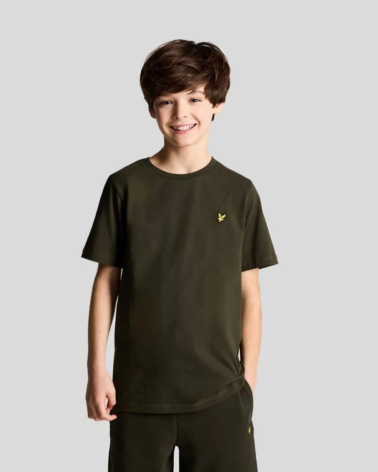 LYLE & SCOTT PLAIN TSHIRT KINDEREN