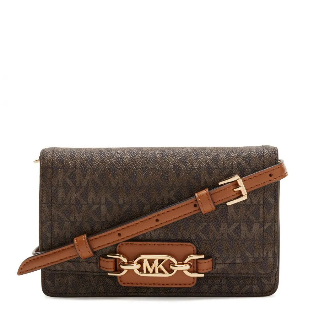 Michael Kors Heather Brown Crossbody bag