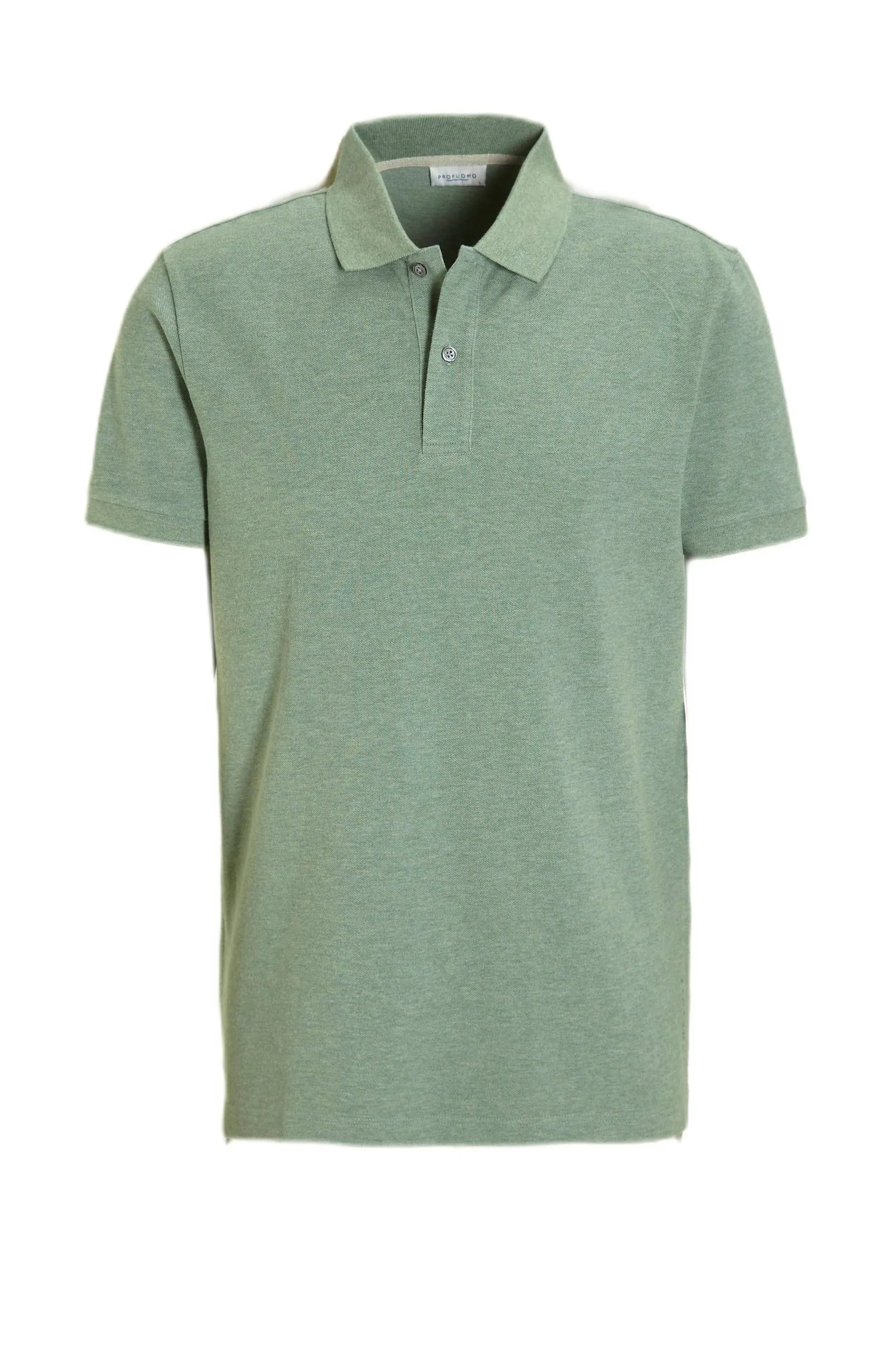 PROFUOMO HEREN POLO'S & TSHIRTS POLO SHORT SLEEVE GROEN