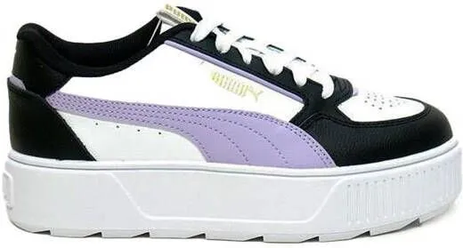 Puma Karmen Rebelle Sneaker Dames Zwart/Wit/Paars