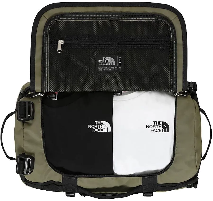 Reistas The North Face Base Camp Duffel XS Burnt Olive Green TNF Black
