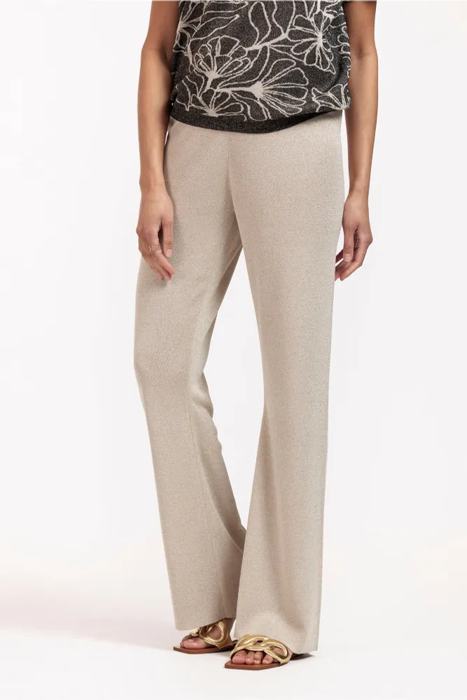   Studio Anneloes Marizon lurex trousers Goud KL