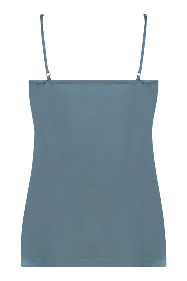 STUDIO ANNELOES VIVIE LACE SINGLET MIDDENBLAUW 08838.TSHIRTS.0001