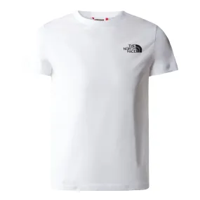 T-Shirt The North Face Kids Teen S/S Simple Dome Tee TNF White
