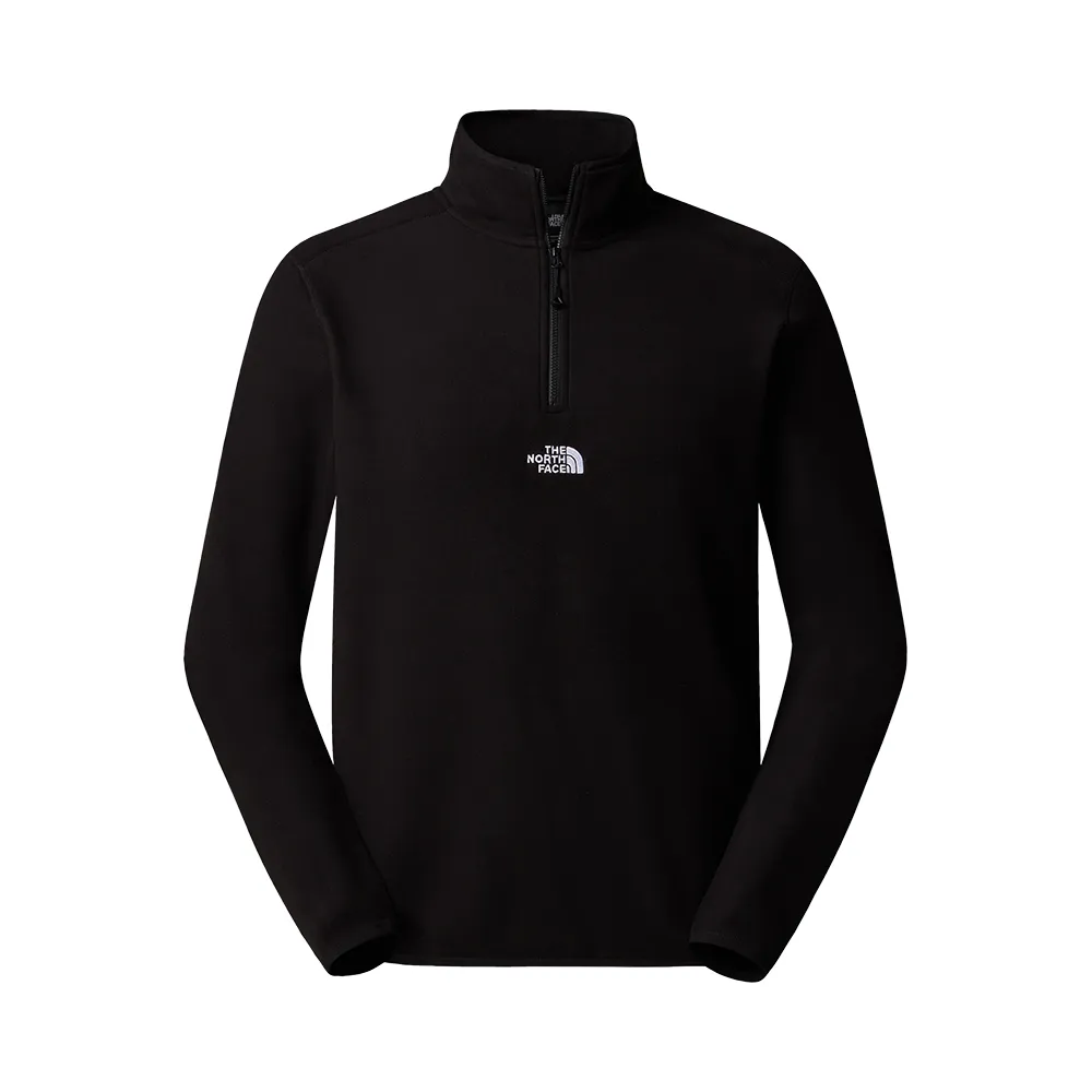 The North Face Glacier 1/4 zip embr logo heren