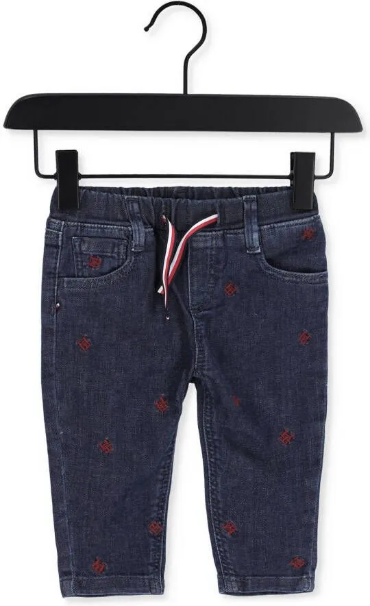 TOMMY HILFIGER Baby Jeans & Broeken Baby Monogram Critter Donkerblauw