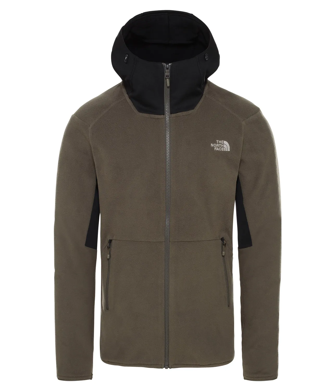 Vest The North Face Men Kabru Full Zip Hoody New Taupe Green TNF Black